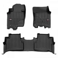 Guminiai kilimėliai Pro-Line 3D NISSAN Navara IV 2014→ (Aukštu borteliu)