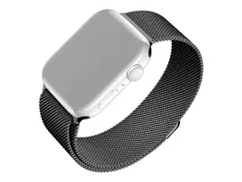 FIXED tinklinis dirželis Apple Watch 42/44/45/46/49 mm (juodas)