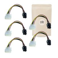 Adapteris Molex 4-pin į 6-pin, 18 cm