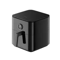 Karšto oro gruzdintuvė „Xiaomi“ 6,5 L, 1700 W, juoda, sukamasis valdymas, OLED ekranas, Wi‑Fi, 12 režimų, 40–220 °C