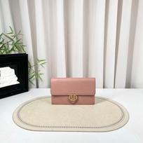 [Pre-Owned] Logo Double G Litchi Grain Woc Chain Leather Messenger Envelope Wallet Shoulder Crossbody Bag - Very Good #5FL5X1 ONE SIZE