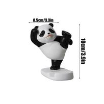 Cute Panda Anti-Slip Desk Phone Stand Creative Cell Phone Holder for Home School Dorm Office Travel Camping Decor