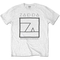 Men's Frank Zappa Drowning Witch Slim Fit T-shirt XX-Large White 3XL