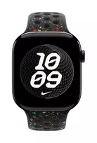 Apple 46mm Midnight Black Nike Sport Band M/L – Juodas sportinis dirželis