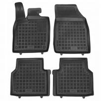 Guminiai kilimėliai SKODA Enyaq iV 2020→ (Paaukštintais kraštais, Su tuneliu tarp 2 eilės sėdynių)