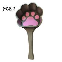 Pet Food Scoop Cute Cat Paw Scoop, 3D Printed Long Feeding Tool Handle Scooper for Kibble Treats Portion Control Treat Jar juoda