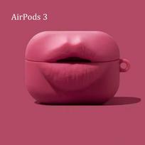 Spoof Lips Silicone Case for AirPods 4 Airpod 1 2 3 Pro Pro2 Bluetooth Charging Box Shockproof Protective Cover