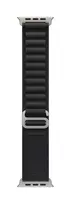 APPLE 49mm Black Alpine Loop - vidutinis - natūralaus titano apdaila