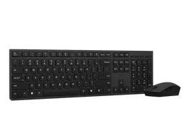 Belaidis įkraunamas klaviatūros ir pelės rinkinys Lenovo 4X31R64356 Bluetooth pilka