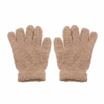 Winter Boys Girls Soft Warm Lovely Baby Kids Gloves Candy Color Coral Plush Mittens Full Fingers raudona