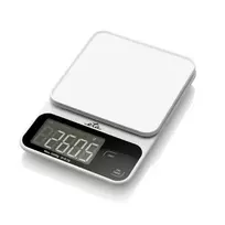 Elektrinės virtuvinės svarstyklės ETA POPI balta – 5 kg, 1 g tikslumas, LCD ekranas, AAA baterijos