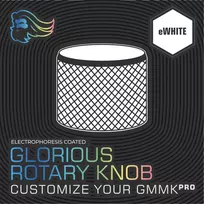 Glorious Gaming Rotary Knob – balta reguliavimo rankenėlė klaviatūrai
