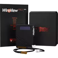 PCIe 12VHPWR 90° atvirkštinis laidas WireView Pro GPU maitinimo adapteris, Thermalright TG-WV-90-P-H1R