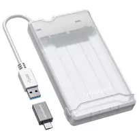 GrauGear išorinis kietojo disko dėklas 2.5 HDD/SSD USB 3.2 Alu