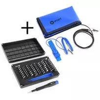 iFixit Mako 64 Bit Driver Kit, atsuktuvas + sulankstomas antistatinis kilimėlis