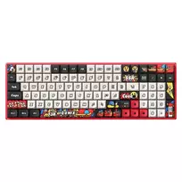 Belaidė žaidimų klaviatūra Ducky IQUNIX F97 Graffiti Blaze, RGB, Moonstone-Turbo jungikliai