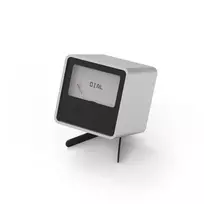 Streacom VU1-Dial Sidabrinis USB Type-C – besukamas valdiklis ventiliatoriams, RGB ir garsui