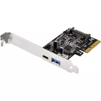 SilverStone ECU03 – USB adapter – PCIe 2.0 x2 Low Profile – USB-C 3.1 x 1 + USB-C x 1 (SST-ECU03)