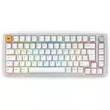 Mechaninė klaviatūra GLORIOUS GMMK Pro 75% White Hot-Swap RGB, ISO išdėstymas