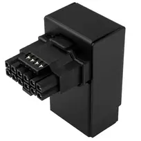 Adapteris Kolink CP-12VHPWR-T1 12V 2×6 90° Type 1 juodas PCI maitinimo jungtims