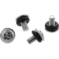 InLine 77784M Varžtų rinkinys pagrindinei plokštei su guminėmis tarpinėmis, metrinis, M3x5mm, 10 vnt.