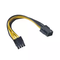 Akasa AK-CB051 6 kontaktų PCIe į 8 kontaktų ATX12V adapterio laidas