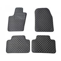 Odiniai kilimėliai QuiltyMats JEEP GRAND CHEROKEE 2010-2020 (Juodos spalvos - Pilkais dygsniais)