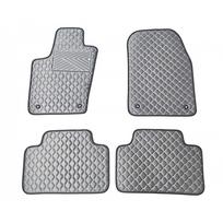 Odiniai kilimėliai QuiltyMats JEEP GRAND CHEROKEE 2010-2020 (Pilkos spalvos - Pilkais dygsniais)