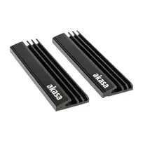 Akasa A-M2HS01-KT02 aušinimo sistema SSD šilumos šalintuvas/radiatoriuss juodas 1-2
