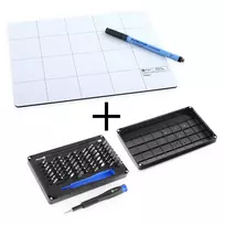 iFixit Mako 64 bitų atsuktuvų rinkinys + Pro magnetinis darbo kilimėlis