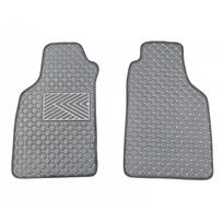 Odiniai kilimėliai QuiltyMats LIGIER JS50 2012→ (Pilkos spalvos - Pilkais dygsniais)