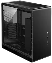Jonsbo UMX6S E-ATX Midi-Tower, grūdintas stiklas - juoda