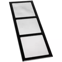 DEMCiflex oro filtras, skirtas Fractal Design Meshify C DF1033 – 150 × 400 mm, juodas, 1 vnt.