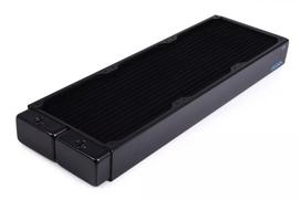 Radiatorius Alphacool 14442 iš žalvario, vario ir nerūdijančio plieno, juodas, 144 mm