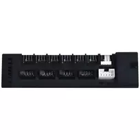 USB ir PWM šakotuvas Lian Li EDGE HUB EG-HUB01B — 4× USB, 6× PWM ventiliatorių prievadai