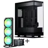 PHANTEKS Evolv X2 + TRYX PANORAMA SE ARGB pilnas skysčio aušinimo komplektas - juodas, 360 mm
