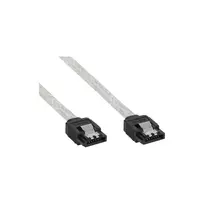 InLine SATA 6Gb/s apvalus kabelis su užraktu 0,5 m
