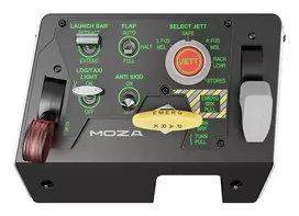 Moza Racing MTLP skydelis, juodas, metalinis, 196,5 mm, 134,7 mm, 149 mm, 680 g