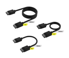 CORSAIR iCUE LINK kabelių rinkinys su tiesiais jungtimis