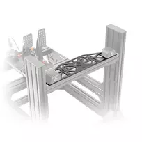Tvirtinimo laikiklis Asetek SimSports 460×120×5 mm, plieninis, juodas