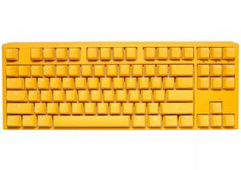 Ducky One 3 Yellow TKL klaviatūra žaidimams USB vokiškas mechaninis