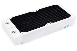 Alphacool 18647 radiatorius 124mm 272.1mm 45mm juodas baltas