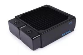 Radiatorius Alphacool 14472 žalvaris varis nerūdijantis plienas juodas 124 mm