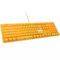 Gaming klaviatūra Ducky One 3 Yellow, RGB LED, MX-Blue (US)