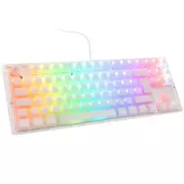 Ducky One 3 TKL klaviatūra Gaming USB QWERTZ vokiška balta