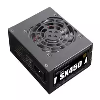 SilverStone SST-SX450-B maitinimo blokas (vidinis) – ATX12V 2.4 / SFX12V, 80 PLUS Bronze, 450 W, juodas