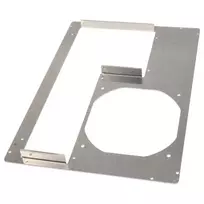 DimasTech S0022RW galinė plokštė PCI, Micro-ATX 5 lizdų aliumininė