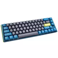 Ducky One 3 SF DayBreak mechaninė klaviatūra žaidimams, 65 %, USB, US anglų, juoda mėlyna