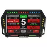 Lenktyninis ekranas Spectrum SOELPEC XR-5 – automobilio prietaisų skydelio ekranas telemetrijai ir ratų laikams