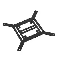 Laikiklis radiatoriui/rezeruarui Barrow TCBJ-P14 140mm plokščias juodas